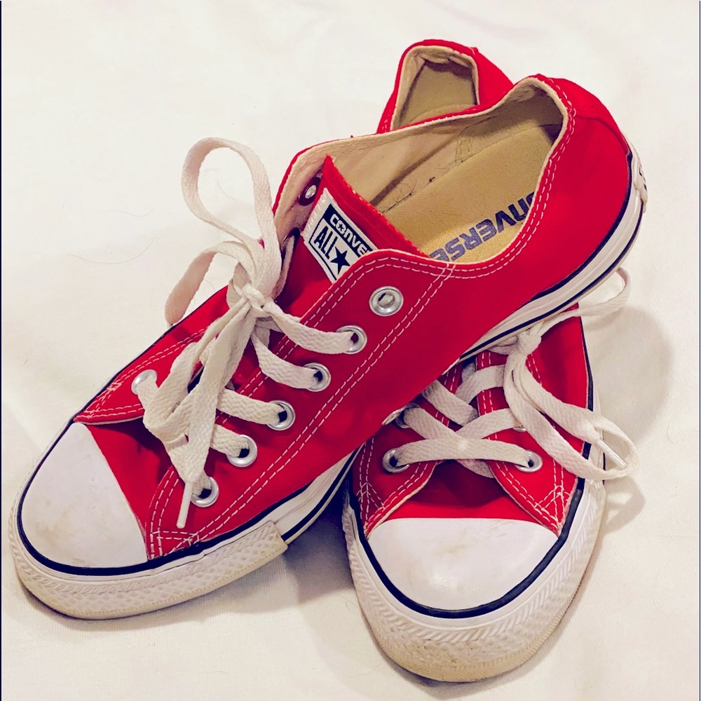 Red Women’s/Men’s ‘Chucks’